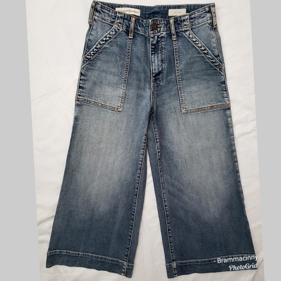 Pilcro and the Letterpress Denim - Pilcro and the Letterpress Anthro Palazzo Jeans